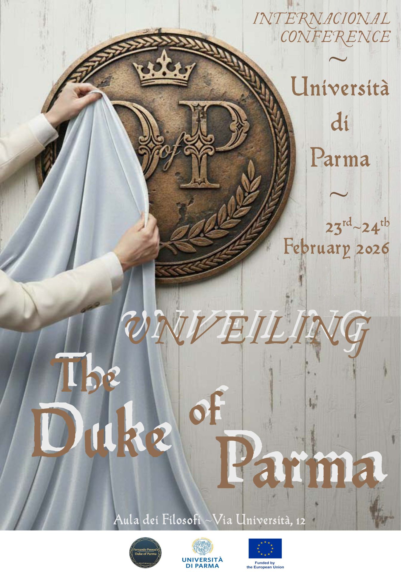 Jerónimo Pizarro y Nicolás Barbosa participan en el Congreso Internacional 'Unveiling The Duke of Parma', próximo 23 y 24 de febrero de 2026