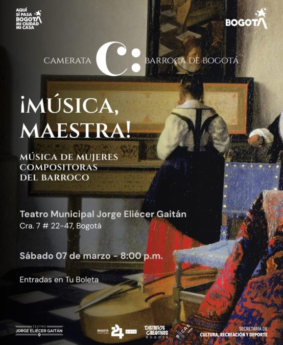 ¡Música, Maestra! Música de mujeres compositoras del barroco